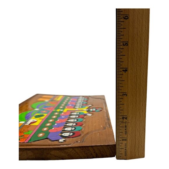 The Last Supper Hand Carved Painted Jesus Folk Art Vintage Central American MCM - Picture 12 of 14